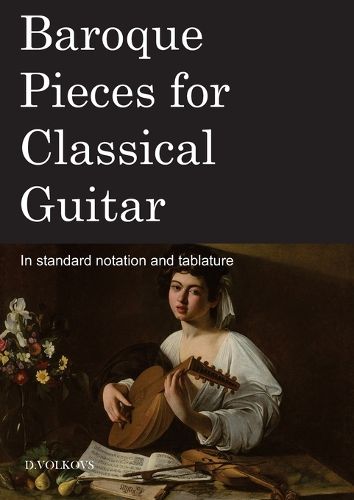 Cover image for Baroque Pieces for Classical Guitar