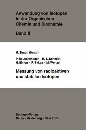 Cover image for Messung von Radioaktiven und Stabilen Isotopen