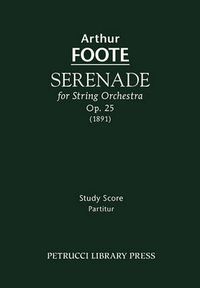 Cover image for Serenade for String Orchestra, Op. 25 - Study score