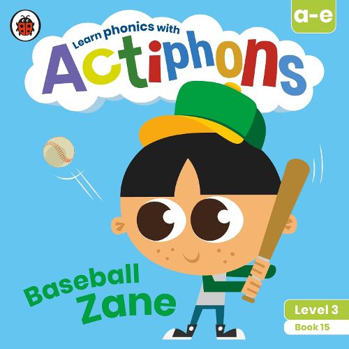 Cover image for Actiphons Level 3 Book 15 Baseball Zane: Learn phonics and get active with Actiphons!