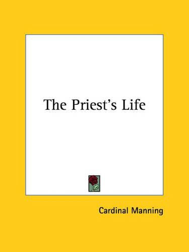 Cover image for The Priest's Life