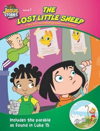 Cover image for Coloring Book: The Jesus Stories, Vol1 - Ep. 01:  The Lost Little Sheep