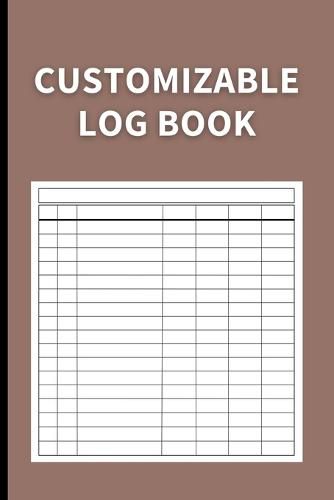 Cover image for Customizable Log Book