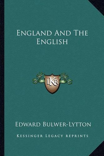 Cover image for England and the English