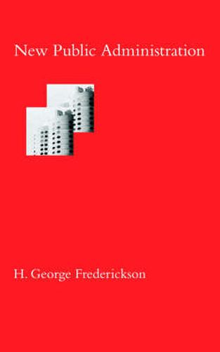 Cover image for New Public Administration