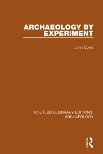 Cover image for Archaeology by Experiment