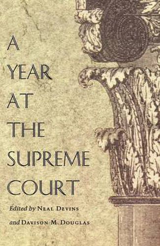 Cover image for A Year at the Supreme Court