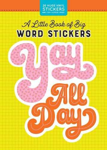 Cover image for Little Book of Big Word Stickers