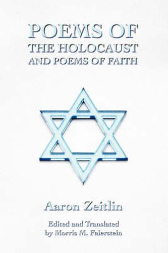 Cover image for Poems of the Holocaust and Poems of Faith