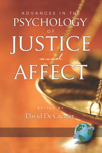 Cover image for Advances in the Psychology of Justice and Affect