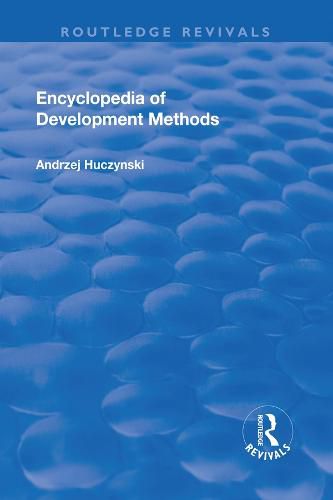 Cover image for Encyclopedia of Development Methods