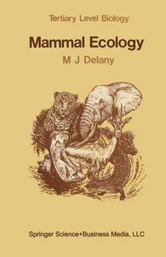 Cover image for Mammal Ecology