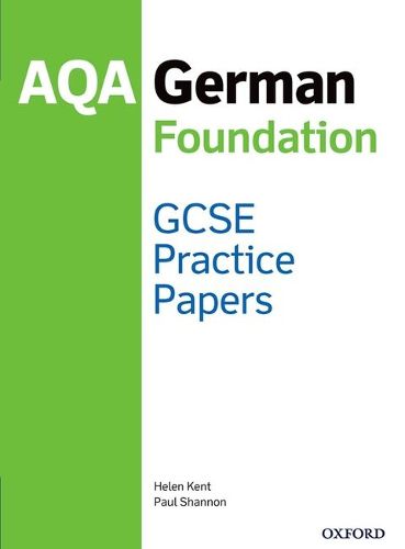 Cover image for AQA GCSE German Foundation Practice Papers