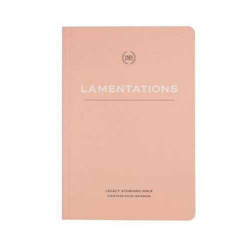 Cover image for Lsb Scripture Study Notebook: Lamentations