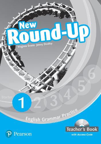 Cover image for New Round Up 1 Teacher's Book with Teacher's Portal Access Code