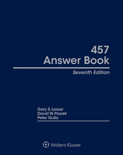 457 Answer Book