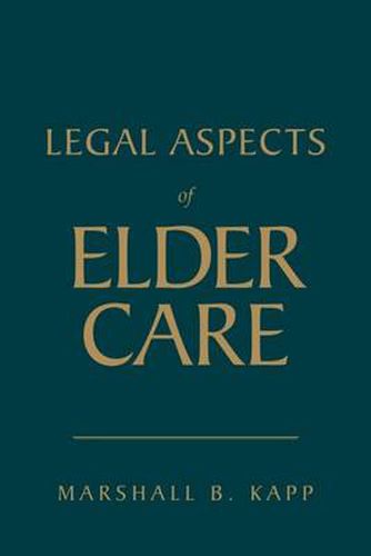 Cover image for Legal Aspects Of Elder Care