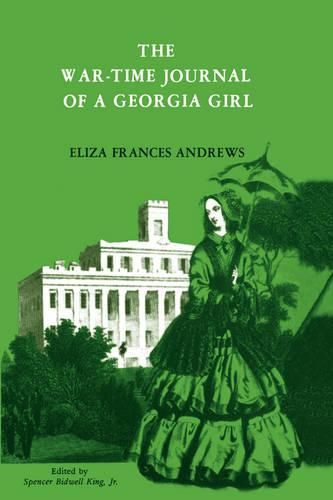 Cover image for The War-Time Journal of a Georgia Girl, 1864-1865