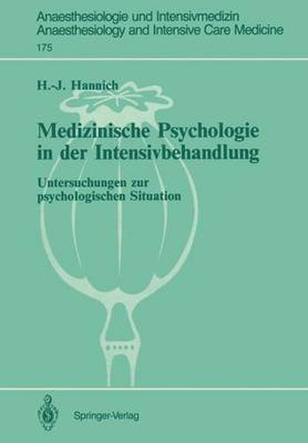 Medizinische Psychologie in Der Intensivbehandlung