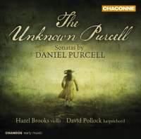 Cover image for Unkown Purcell Sonatas By Daniel Purcell