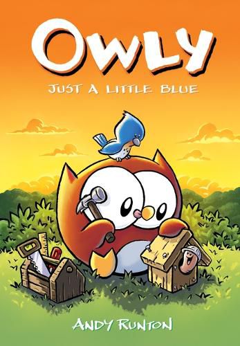 Cover image for Just a Little Blue: A Graphic Novel (Owly #2): Volume 2