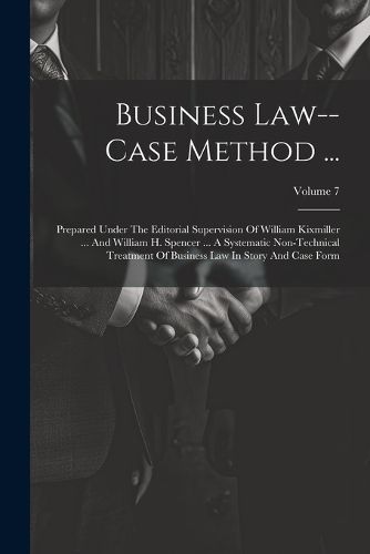 Cover image for Business Law--case Method ...