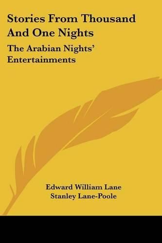 Cover image for Stories from Thousand and One Nights: The Arabian Nights' Entertainments