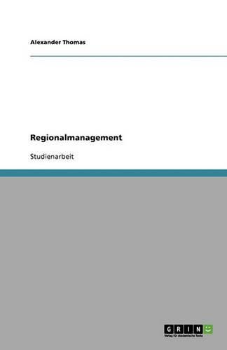 Cover image for Regionalmanagement