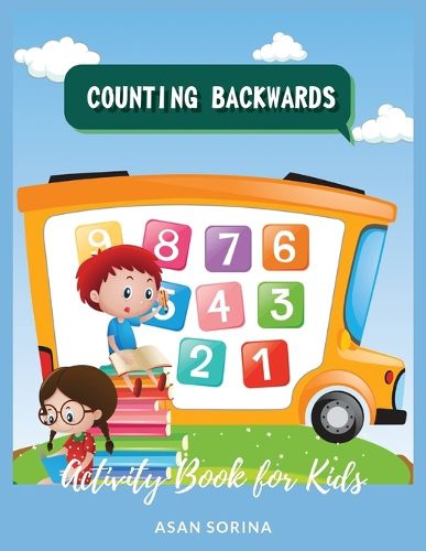 Cover image for Counting Backwards; Activity Book for Kids Ages 3-7 years