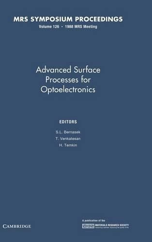 Cover image for Advanced Surface Processes for Optoelectronics: Volume 126