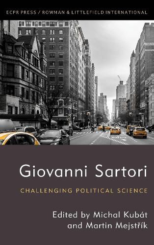 Cover image for Giovanni Sartori: Challenging Political Science