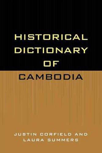 Cover image for Historical Dictionary of Cambodia