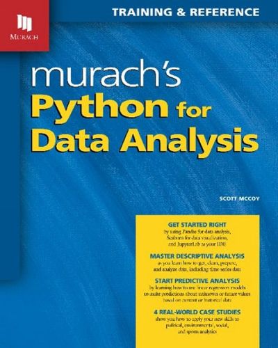 Cover image for Murach's Python for Data Analysis