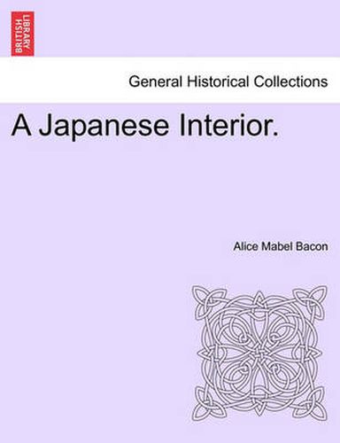 Cover image for A Japanese Interior.