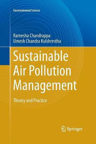 Cover image for Sustainable Air Pollution Management: Theory and Practice