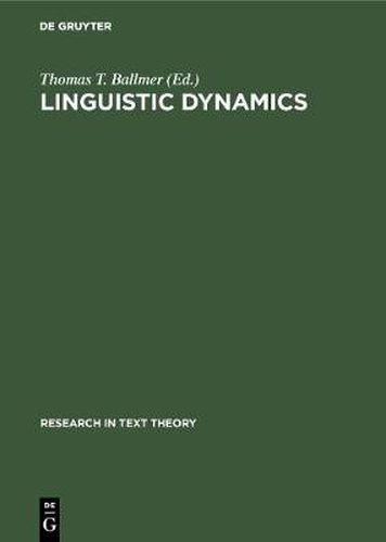 Cover image for Linguistic Dynamics: Discourses, Procedures and Evolution