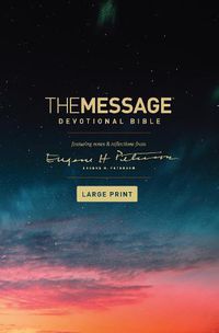 Cover image for Message Devotional Bible Large Print, The