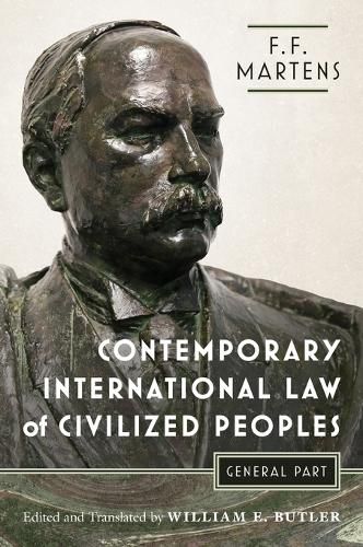 Cover image for Contemporary International Law of Civilized People