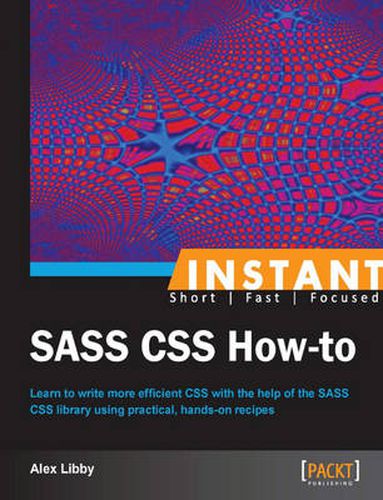 Cover image for Instant SASS CSS How-to