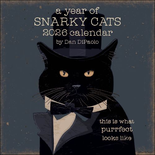 Cover image for A Year of Snarky Cats 2026 Wall Calendar