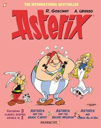 Cover image for Asterix Omnibus #10: Collecting  Asterix and the Magic Carpet,   Asterix and the Secret Weapon,  and  Asterix and Obelix All at Sea