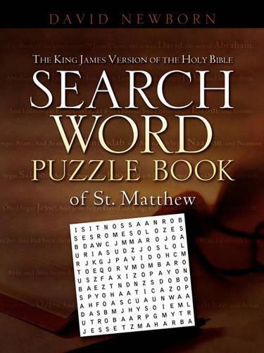 Cover image for The King James Version of the Holy Bible Search Word Puzzle Book Of ST. Matthew