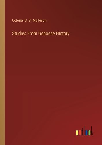 Studies From Genoese History