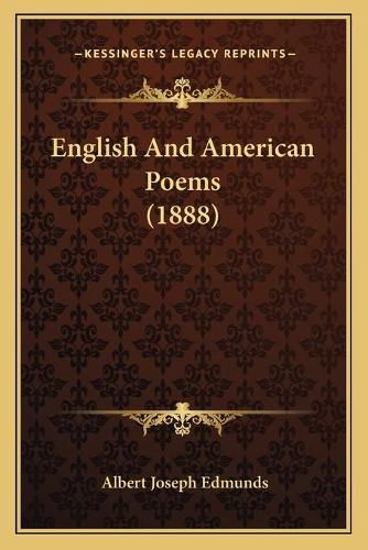 English and American Poems (1888)