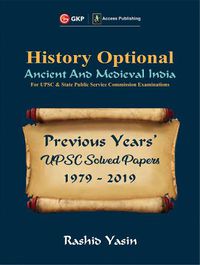 Cover image for Upsc Previous Years' Solved Papers (1979-2019) History Optional "Ancient & Medieval India