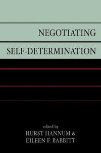 Cover image for Negotiating Self-Determination