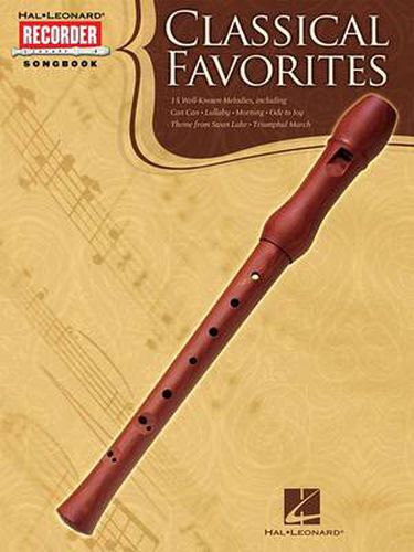 Cover image for Classical Favorites: Recorder Songbook