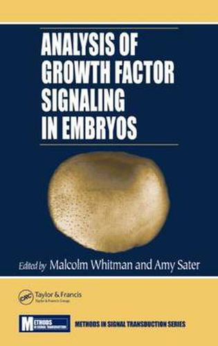 Cover image for Analysis of Growth Factor Signaling in Embryos