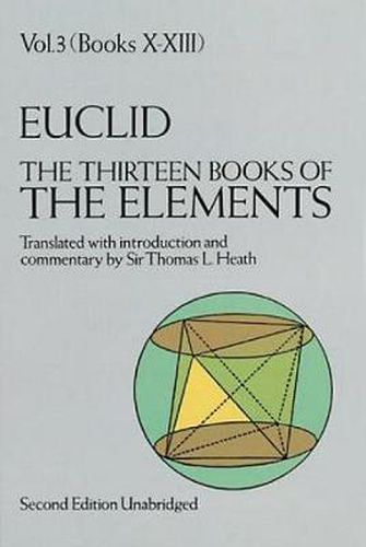 Cover image for The Thirteen Books of the Elements, Vol. 3