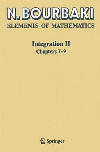 Cover image for Integration II: Chapters 7-9